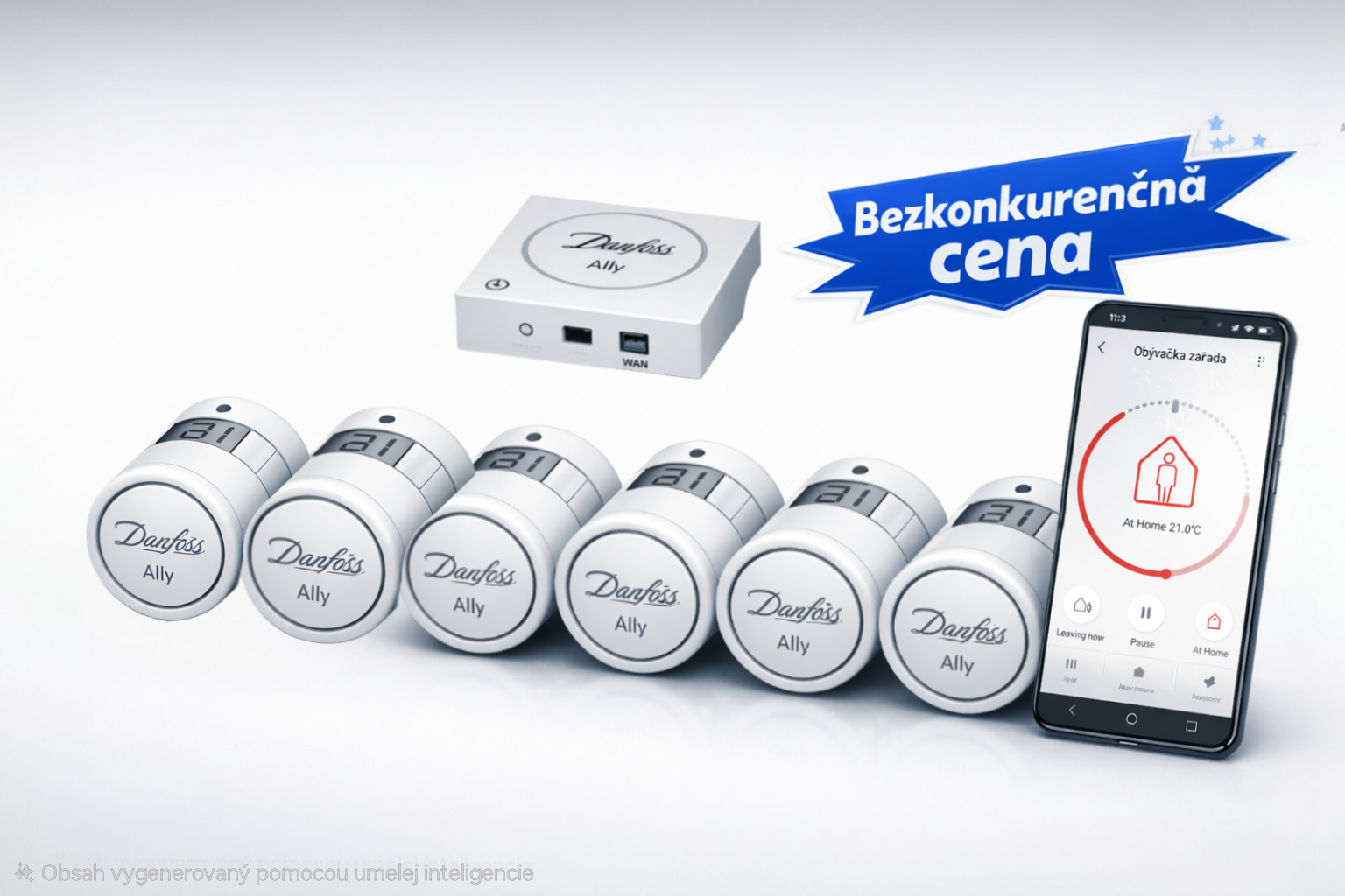 Danfoss ALLY regulačná sada pre radiátory 6_1